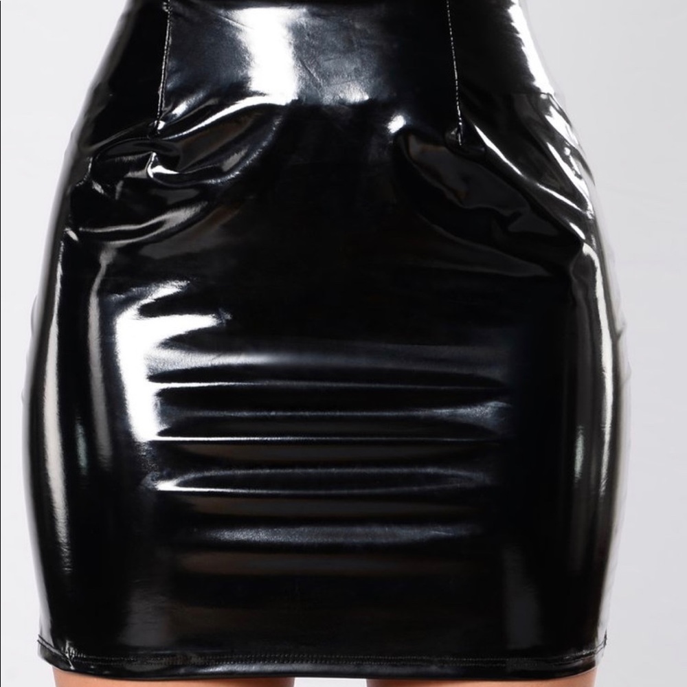 FashionNova boot camp skirt
